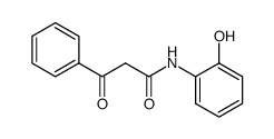 2-(Benzoyl-acetamido)-phenol Structure