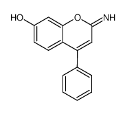 7-hydroxy-4-phenyl-chromen-2-one-imine结构式