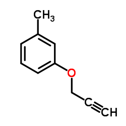 1-Methyl-3-(2-propyn-1-yloxy)benzene structure