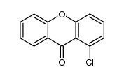 1-chloro-9H-xanthen-9-one结构式