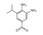 1,2-Benzenediamine,3-(1-methylethyl)-5-nitro- Structure