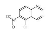 5-chloro-6-nitro-quinoline结构式