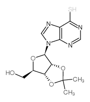 2',3'-O-异亚丙基-6-巯基嘌呤核糖苷图片