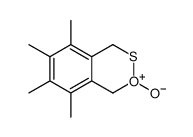 5,6,7,8-tetramethyl-2-oxido-1,4-dihydro-2,3-benzoxathiin-2-ium Structure