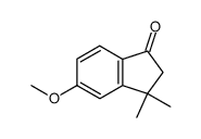 5-methoxy-3,3-dimethyl-indan-1-one Structure