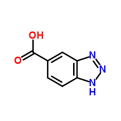 1H-Benzotriazole-5-carboxylic acid Structure