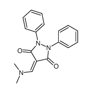 4-[(Dimethylamino)methylene]-1,2-diphenyl-3,5-pyrazolidinedione Structure