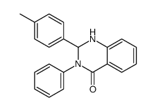 2-(4-methylphenyl)-3-phenyl-1,2-dihydroquinazolin-4-one Structure