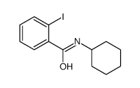 N-cyclohexyl-2-iodobenzamide结构式