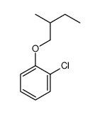 1-chloro-2-(2-methylbutoxy)benzene Structure