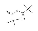 di-tert-butylsulfinyl thioanhydride Structure