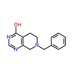7-Benzyl-5,6,7,8-tetrahydropyrido[3,4-d]pyrimidin-4(3H)-one structure