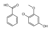 benzoic acid,4-chloro-3-methoxyphenol结构式