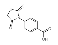 4-(4-氧代-2-硫氧代噻唑烷)-苯甲酸图片