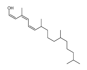 3,7,11,15-tetramethylhexadeca-1,3,5-trien-1-ol Structure