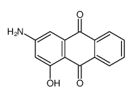 3-amino-1-hydroxyanthracene-9,10-dione Structure