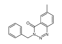 3-benzyl-6-methyl-1,2,3-benzotriazin-4-one Structure
