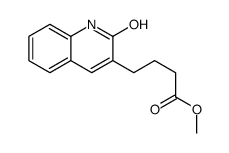 methyl 4-(2-oxo-1H-quinolin-3-yl)butanoate Structure