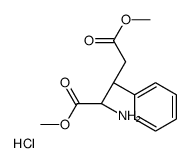 dimethyl (2S)-2-amino-3-phenylpentanedioate,hydrochloride Structure