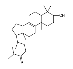 4,4-Dimethyl-5alpha-ergosta-8,24(28)-dien-3beta-ol结构式