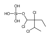 Silane, trichlorohexyl-, branched and linear picture