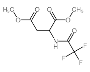 Aspartic acid, N- (trifluoroacetyl)-, dimethyl ester, L- structure