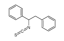 (1-isothiocyanato-2-phenylethyl)benzene Structure