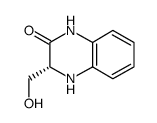 2(1H)-Quinoxalinone,3,4-dihydro-3-(hydroxymethyl)-,(3R)-(9CI)结构式