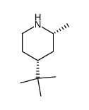 cis-4-tert-butyl-2-methylpiperidine Structure