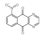 6-nitrobenzo[g]quinoxaline-5,10-dione Structure