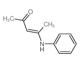 3-Penten-2-one,4-(phenylamino)- Structure