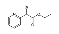 ethyl α-bromo-2-pyridylacetate Structure