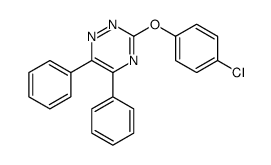 3-(4-chlorophenoxy)-5,6-diphenyl-1,2,4-triazine picture