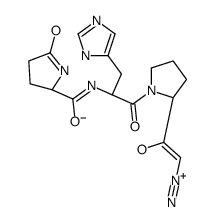 thyrotropin releasing hormone diazomethyl ketone结构式