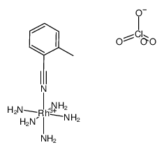 (Rh(NH3)5(2-Me-bzn))(ClO4)3 Structure