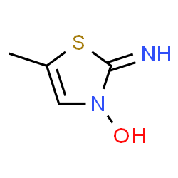 2(3H)-Thiazolimine,3-hydroxy-5-methyl-(9CI) structure