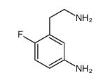 Benzeneethanamine, 5-amino-2-fluoro- (9CI) picture