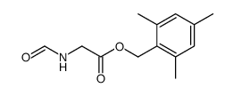 Formylglycin-(2,4,6-trimethyl-benzylester)结构式