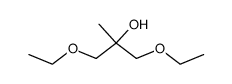 1,3-diethoxy-2-methyl-propan-2-ol结构式