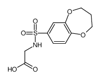 (3,4-DIHYDRO-2H-BENZO[B][1,4]DIOXEPINE-7-SULFONYLAMINO)-ACETIC ACID picture