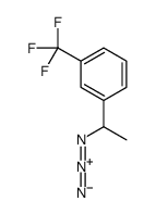 1-(1-azidoethyl)-3-(trifluoromethyl)benzene结构式
