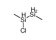 chloro-methyl-methylsilylsilane结构式