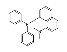 8-diphenylphosphanyl-N,N-dimethylnaphthalen-1-amine Structure
