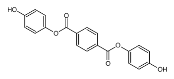 bis(4-hydroxyphenyl) benzene-1,4-dicarboxylate结构式
