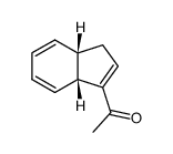 Ethanone, 1-(3a,7a-dihydro-1H-inden-3-yl)-, cis- (9CI) Structure