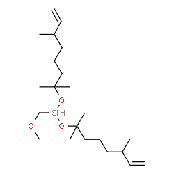 methoxymethylbis[(1,1,5-trimethyl-6-heptenyl)oxy]silane picture