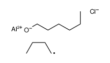 butyl-chloro-hexoxyalumane结构式