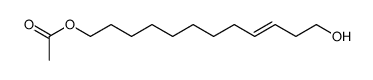 12-acetoxy-3-dodecen-1-ol Structure