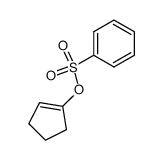 (Cyclopenten-1-yl)-benzolsulfonat结构式