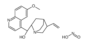 (9S)-9-hydroxy-6'-methoxycinchonanium nitrite结构式